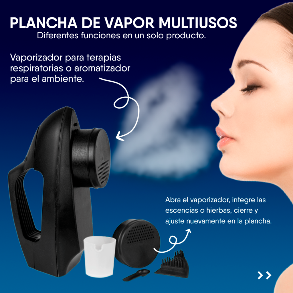 Plancha de Vapor Multiusos - Kliniu